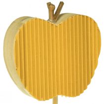 Article Bouchon de fleur bouchon décoratif d&#39;automne bois pomme 5x5,5cm 8 pcs