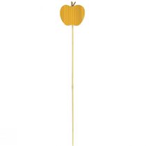 Article Bouchon de fleur bouchon décoratif d'automne bois pomme 5x5,5cm 8 pcs