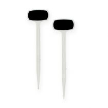 Article Etiquettes pour plantes 29cm noires inclinées 10 pcs