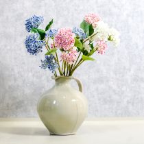 Article Fleur d'hortensia artificielle élégante et durable, 80 cm, 2 pièces