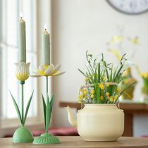 Article Théière décorative élégante au charme unique et au style traditionnel, 17 cm