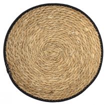 Article Set de table sets de table en herbe de jonc rond Ø35cm 4 pcs