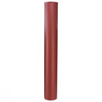 Article Papier cadeau nid d'abeille rouge foncé L50,5cm L2500cm