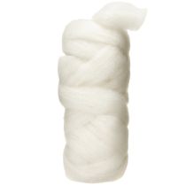 Article Laine mèche 10 m blanche