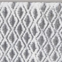 Article Bol en zinc à motif losanges 30 cm × 18 cm H 15 cm