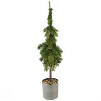 Article Sapin pointu en pot Sapin de Noël artificiel Ø12cm H70cm