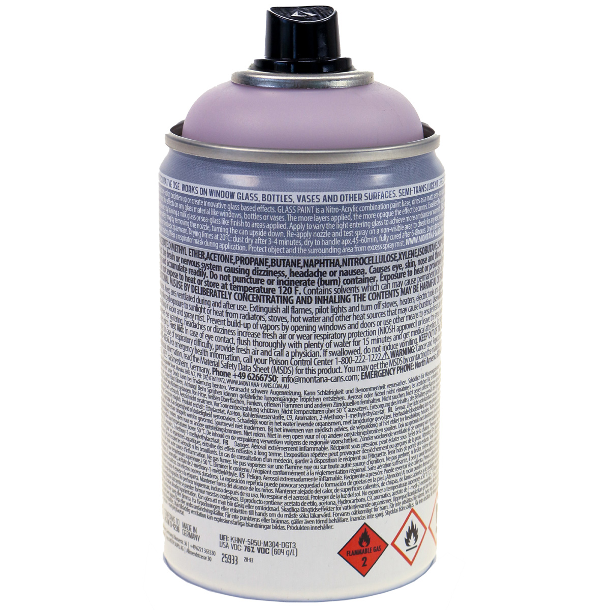 Peinture Pour Verre Relief Window Pen - Paillettes Violettes, 29 Ml, Applicateur Pointe Fine, à Base D'eau