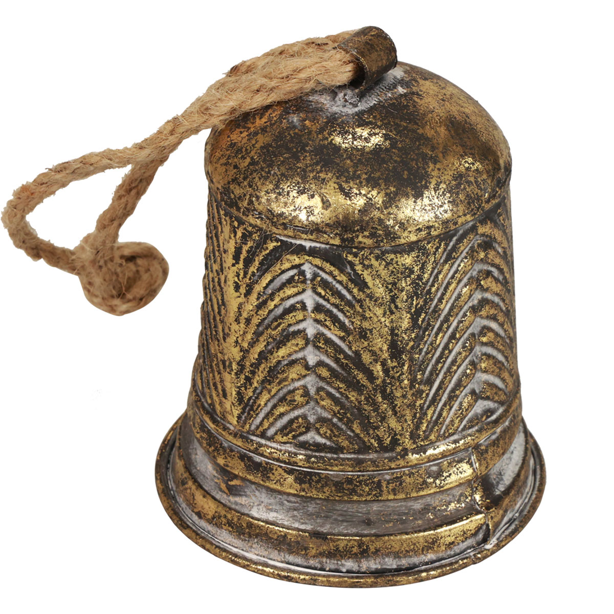 Clochette à Main En Laiton Vintage - Clochette Portable En Laiton