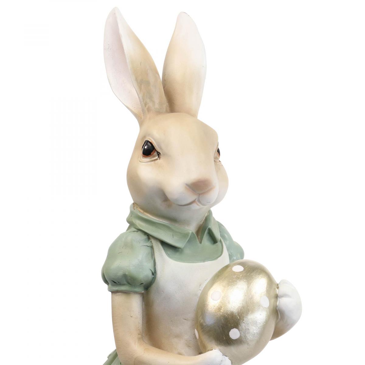 Petit Coffret Décoratif à Bijoux Avec Figurines De Lapins - Occasion - Décoration D'intérieur Française