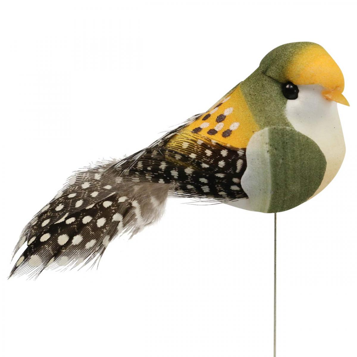 Lot De 6 Oiseaux Décoratifs Vintage – Sans Marque – Pour Noël, Pâques