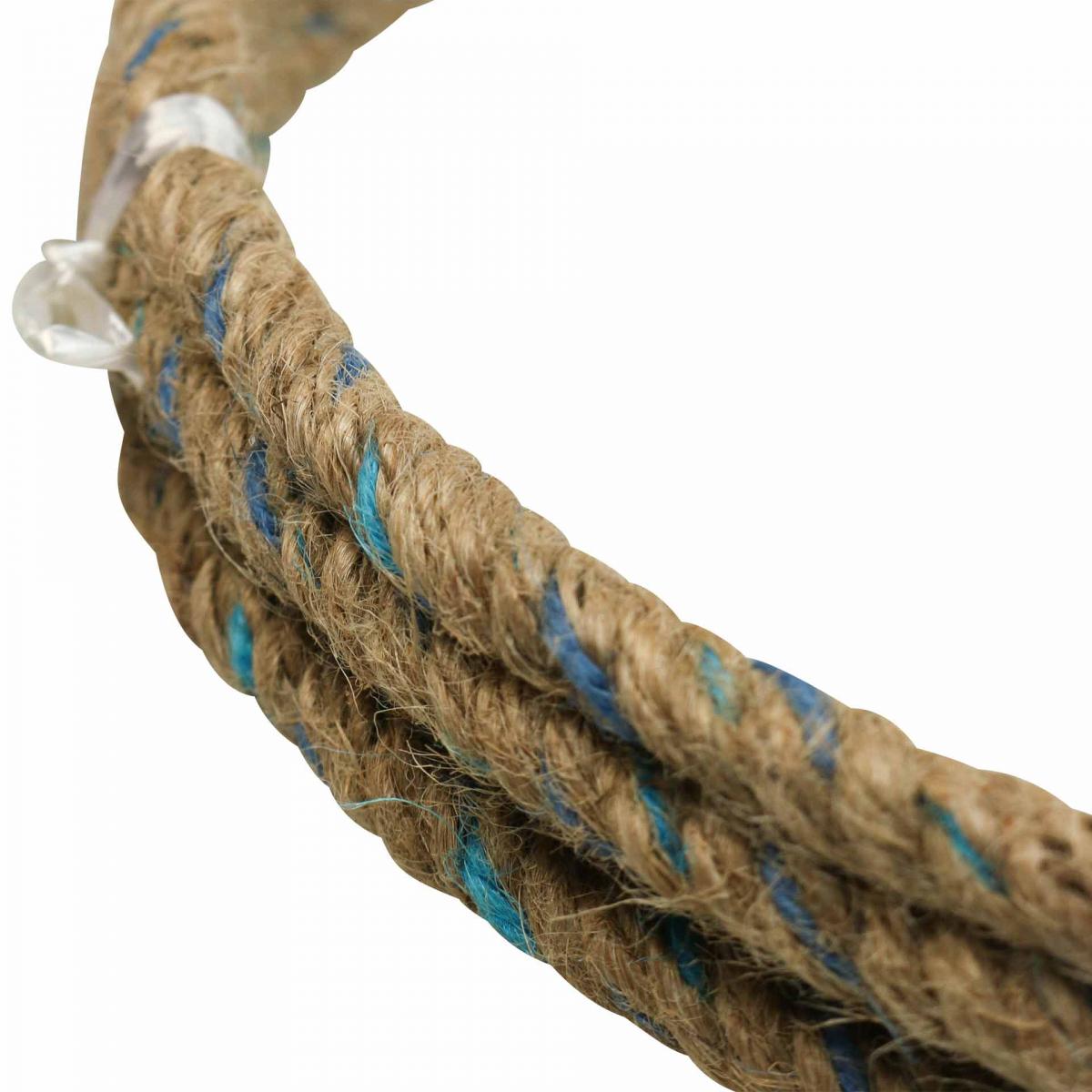 Coussin Décoratif Pier 1 – Jute Brodé Boho – 20x12 Pouces – Multicolore – Style Méditerranéen