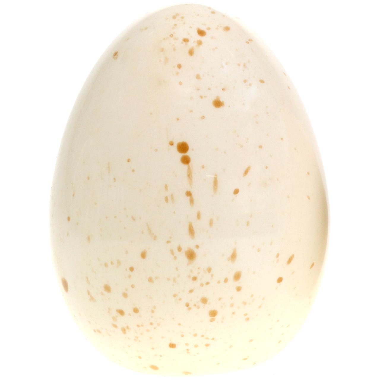 Œufs blancs en céramique main image 1