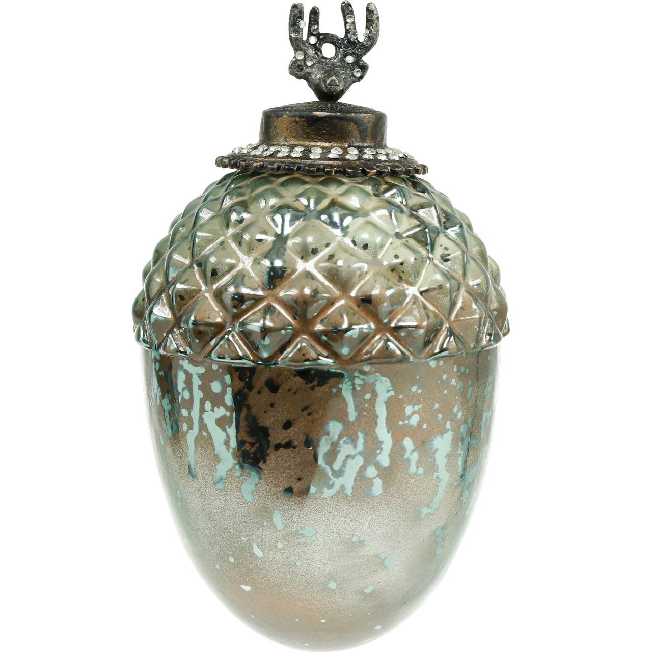 Assiette d'huîtres décoration en verre soufflé sapin de Noël | vente en ligne sur