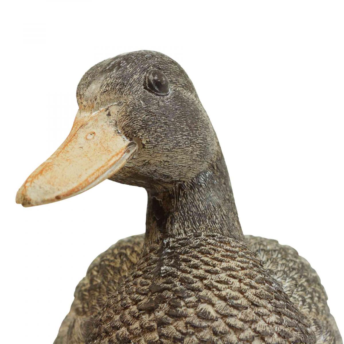 Figurine De Jardin En Métal Rouillé Sur Pattes à Enfoncer