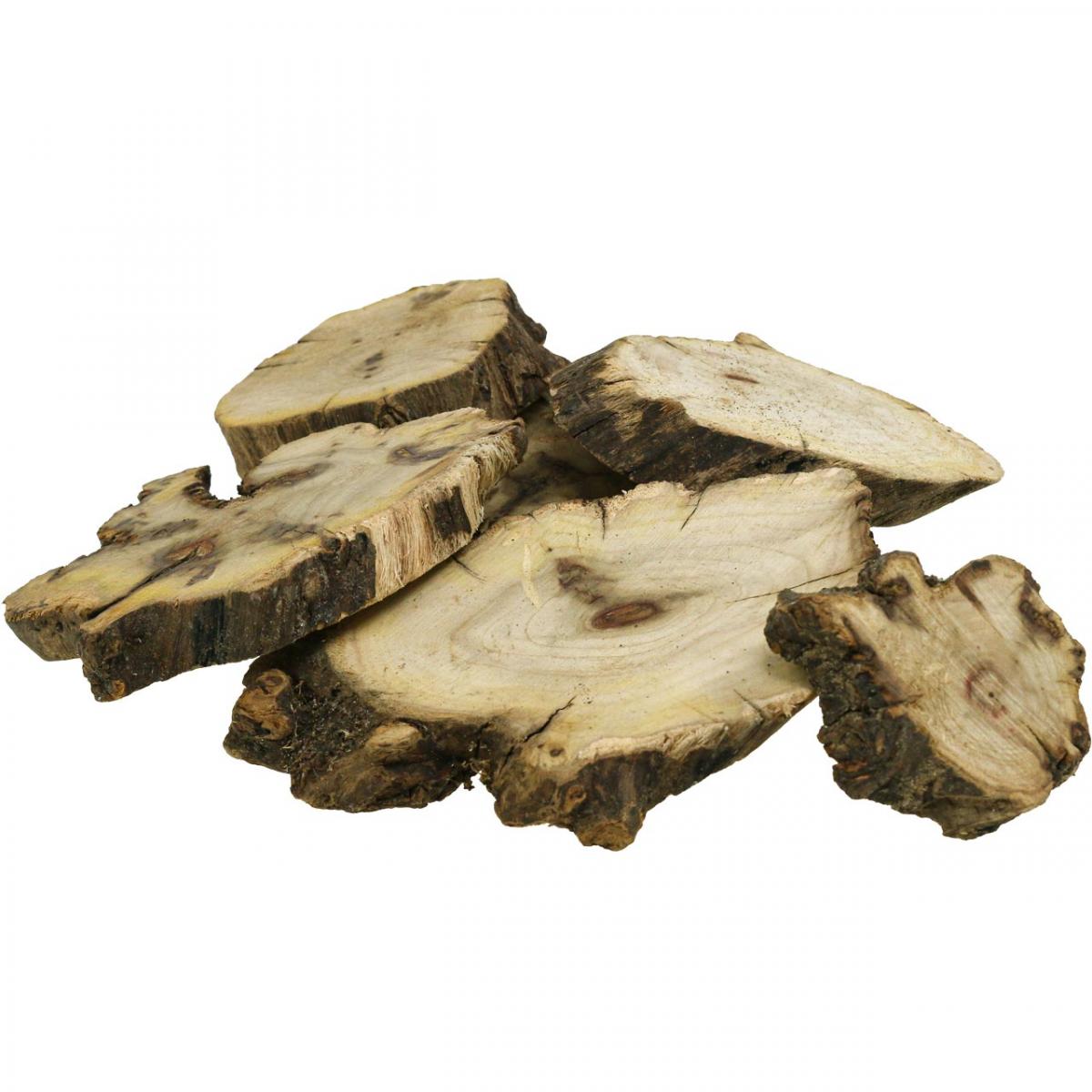 50 Disques En Bois Naturel Avec Corde De Jute – Diamètre 75 Mm – Pour Déco, Mariage, Noël, DIY, Étiquettes – Artisanat Créatif