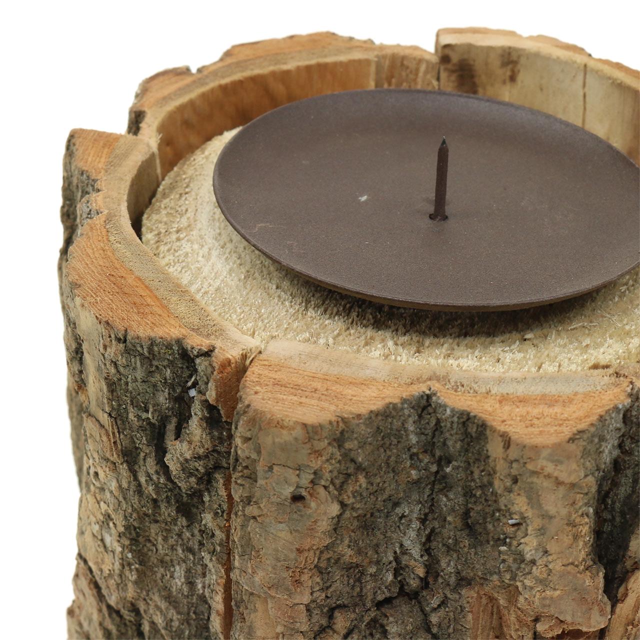 Bougeoir Lettre A En Bois Fait Main – Hauteur 12 Cm – Déco Intérieure France