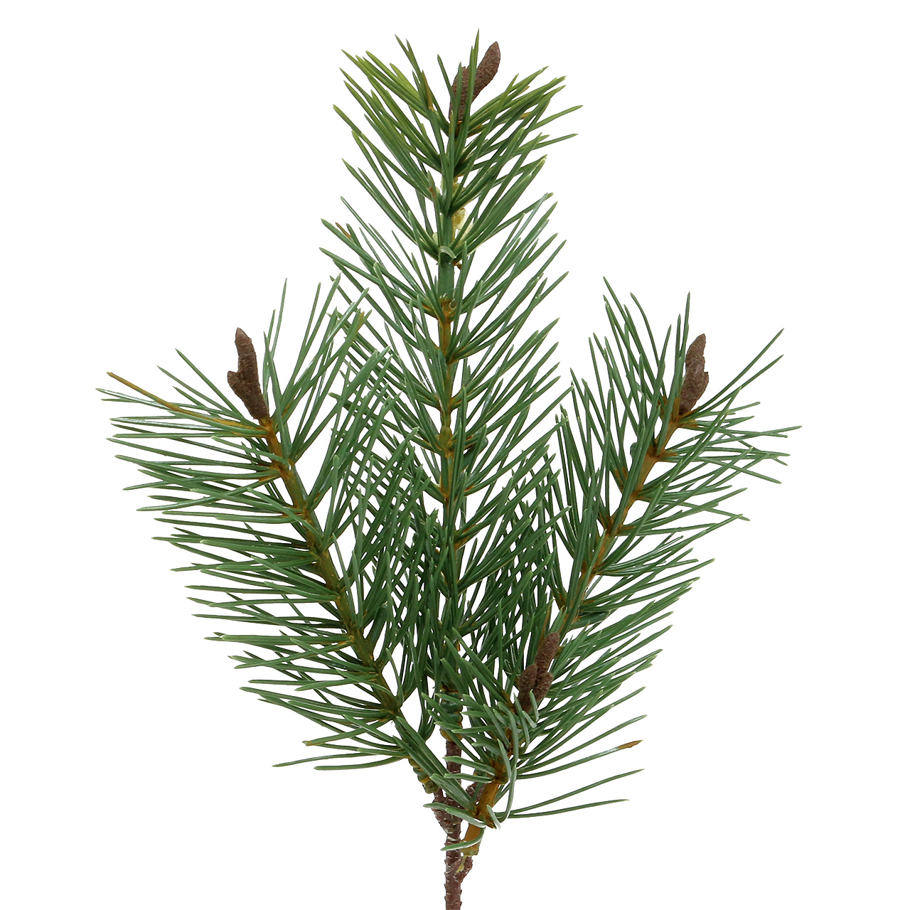 Branches De Pin Artificiel Givrées - Lot De 15, 28cm - Décoration Noël Intérieur/extérieur