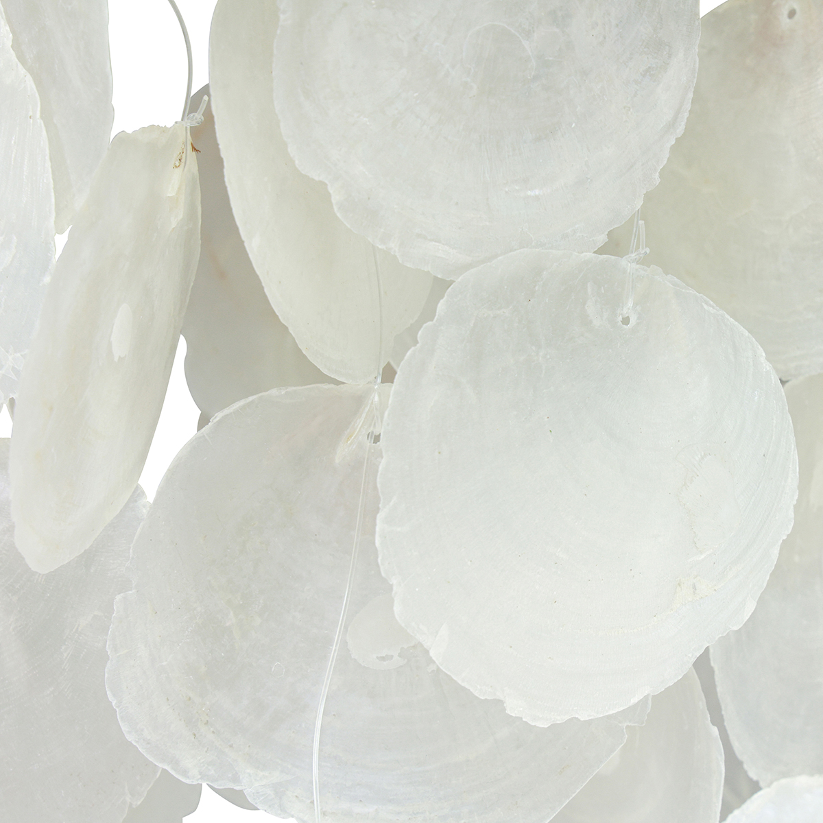 Photophore Lotus En Coquille De Capiz Naturel - Pour Bougie Chauffe-plat - Décoration Romantique Intérieur/extérieur - 6