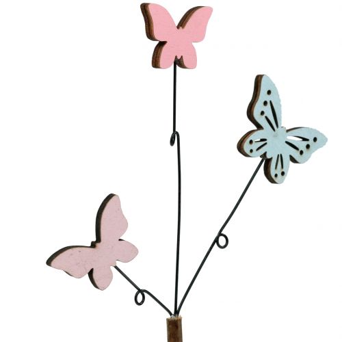 Sticker Déco Papillon H43cm 6pcs | Floristik24.fr