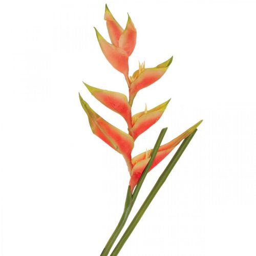 Heliconia artificielle fleurs artificielles rose exotique, vert H103cm