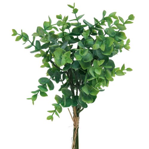 Floristik24 Branches d'eucalyptus artificielles plantes artificielles vertes 34cm 6pcs