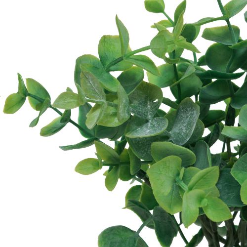 Floristik24 Branches d'eucalyptus artificielles plantes artificielles vertes 34cm 6pcs