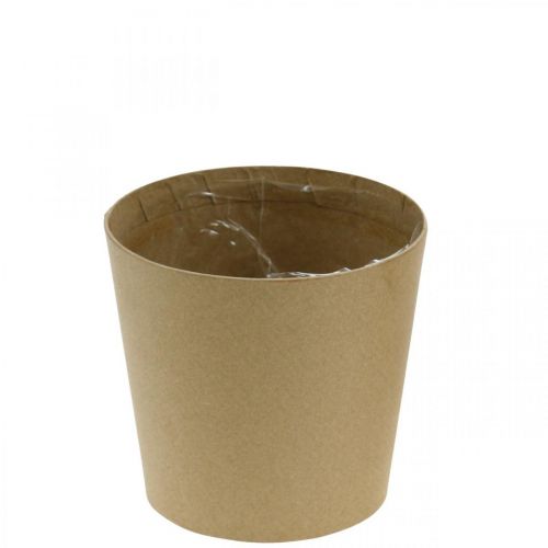 Article Pots à planter, cache-pot, cache-pot nature Ø11cm H10cm 6pcs