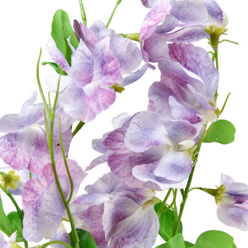 Floristik24 Fleurs Artificielles Vesce Pourpre Vicia Fleurs De Jardin 61cm 3pcs