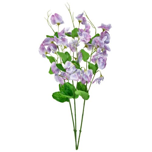 Floristik24 Fleurs Artificielles Vesce Pourpre Vicia Fleurs De Jardin 61cm 3pcs