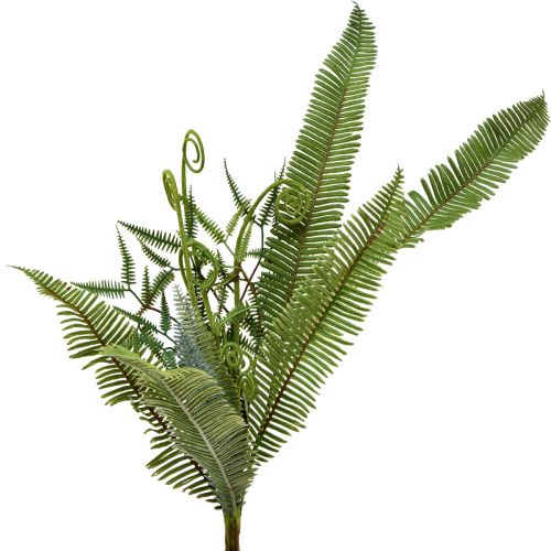 Branche décorative verte L. 43 cm 4 p.-76734