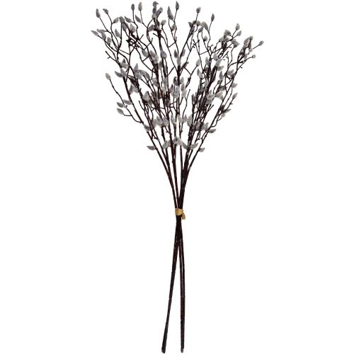 Article Chatons artificiels de saule décoration 73cm 4 pièces