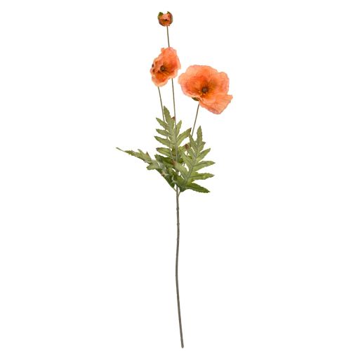 Article Fleurs artificielles fleurs en soie coquelicots décoration 75cm