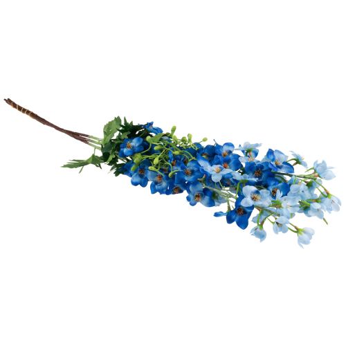 Floristik24 Delphinium Delphinium Fleurs Artificielles Bleu 78cm 3 pcs