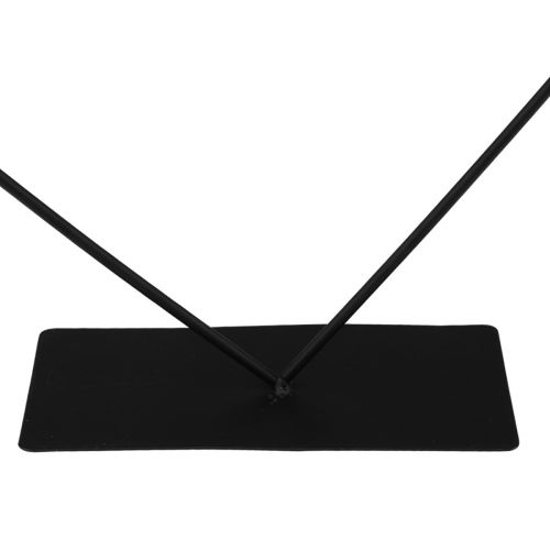 Floristik24 Anneau décoratif en métal coeur boucle anneau décoratif pour debout L29,5 cm