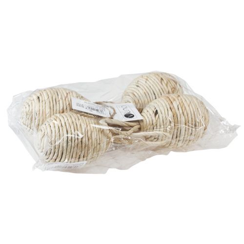 Article Oeufs de Pâques décoratifs à suspendre avec oreilles de lapin 13,5 cm 4 pcs
