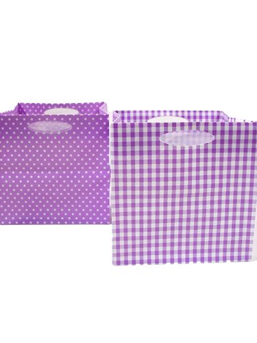 Floristik24 Sac plastique 10,5x10,5cm 16 pièces violet