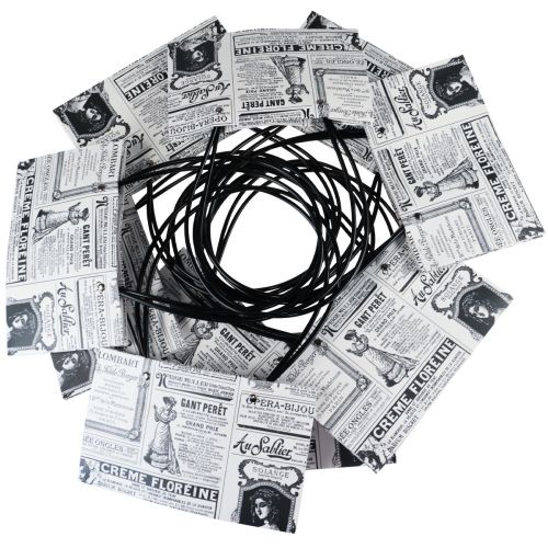 Article Sacs cadeaux sac cadeau papier 13,5×22cm 10pcs