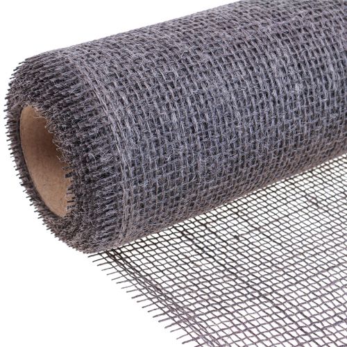 Chemin de table jute ruban de table ruban de jute marron taupe 30cm 5m