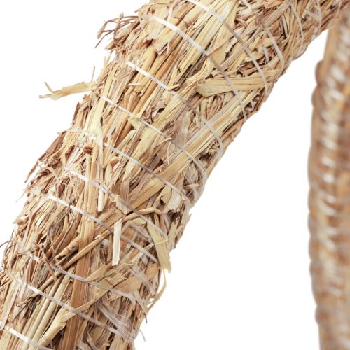 Article Couronne décorative couronne de paille couronne de paille couronne naturelle 50×55cm