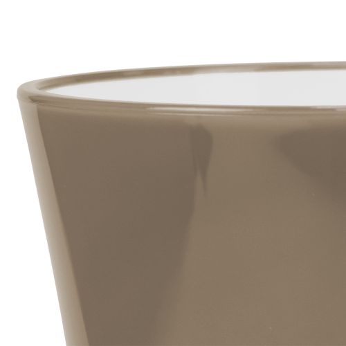 Article Vase "Fizzy" gris platine Ø13,5cm à environ Ø28,5cm 1 pc