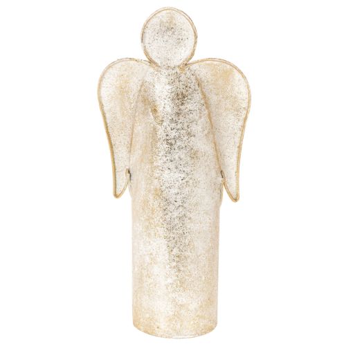 Figurine ange porte-bougie en