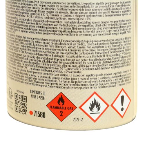 Spray de peinture effet spray peinture granit Montana spray gris 400ml