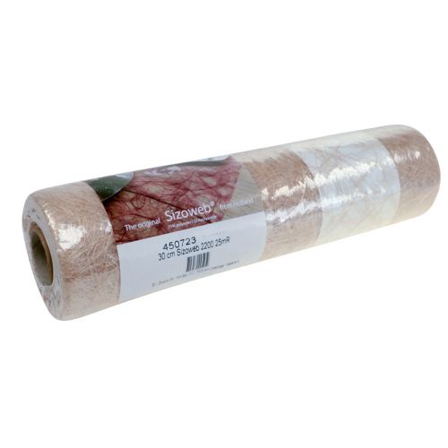 Article Chemin de table déco polaire Sizoweb beige 30cm 25m