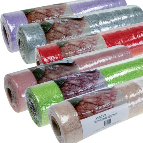 Chemin de table déco polaire Sizoweb Différentes couleurs 30cm 5m