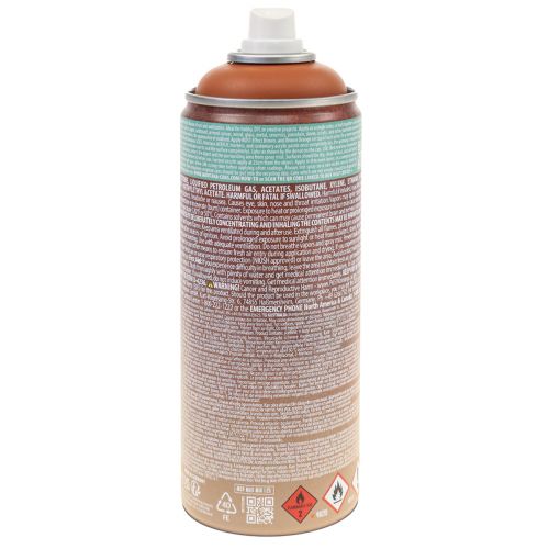 Article Spray effet rouille spray rouille intérieur/extérieur brun orangé 400ml