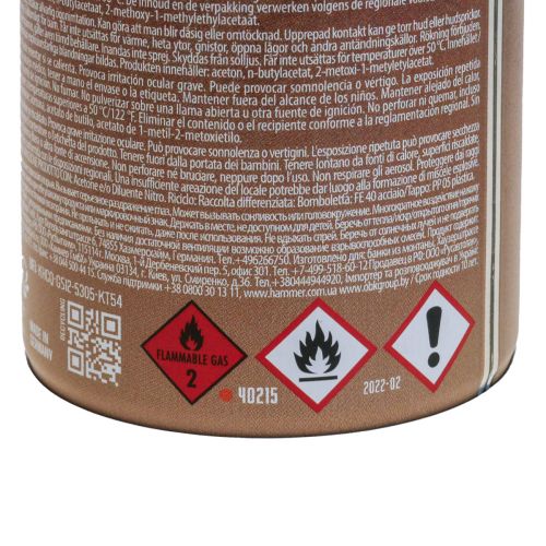 Spray Anti-Rouille Spray Effet Rouille Intérieur et Extérieur Brun 400ml