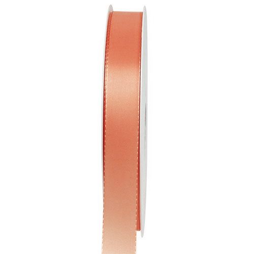 Floristik24 Ruban cadeau et décoration 25 mm x 50 m Abricot