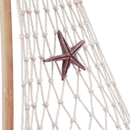 Floristik24 Décoration de voilier décoration maritime de voilier 31,5×5,5×48cm