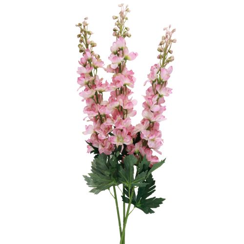 Article Delphinium delphinium artificiel rose 82cm 3pcs