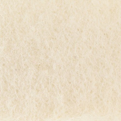 Article Ruban de feutre blanc 7,5 cm, 5 m